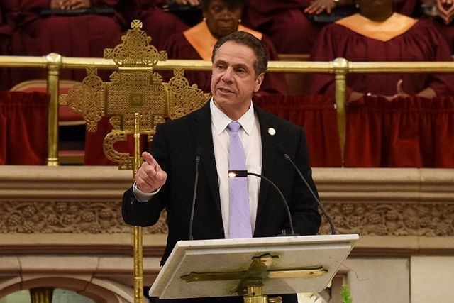 Governor Cuomo at the Abyssinian Baptist Church in Harlem